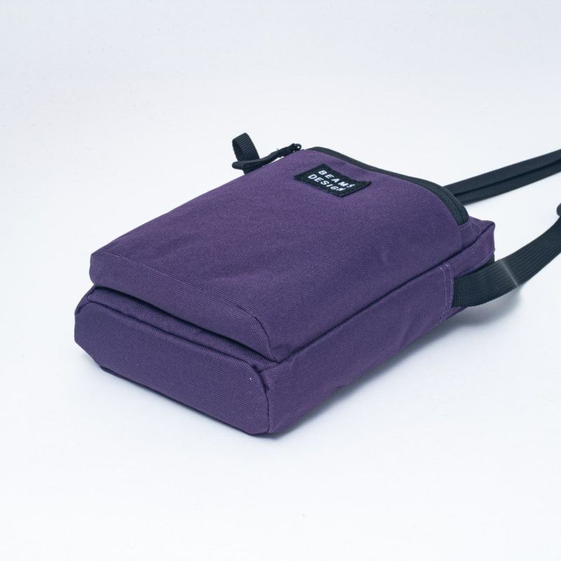 BEAMS DESIGN Every One 縦型ショルダーバッグ パープル