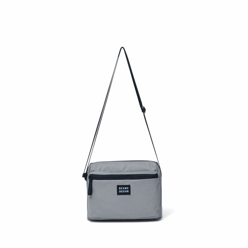 BEAMS DESIGN Every One 横型ショルダーバッグ グレー