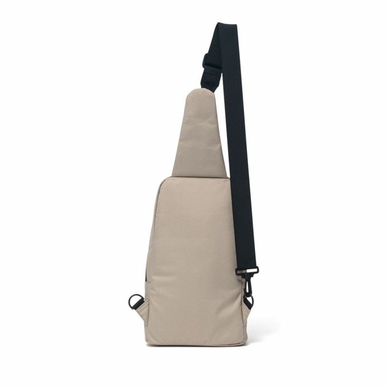 BEAMS DESIGN Every One 縦型ボディバッグ ベージュ