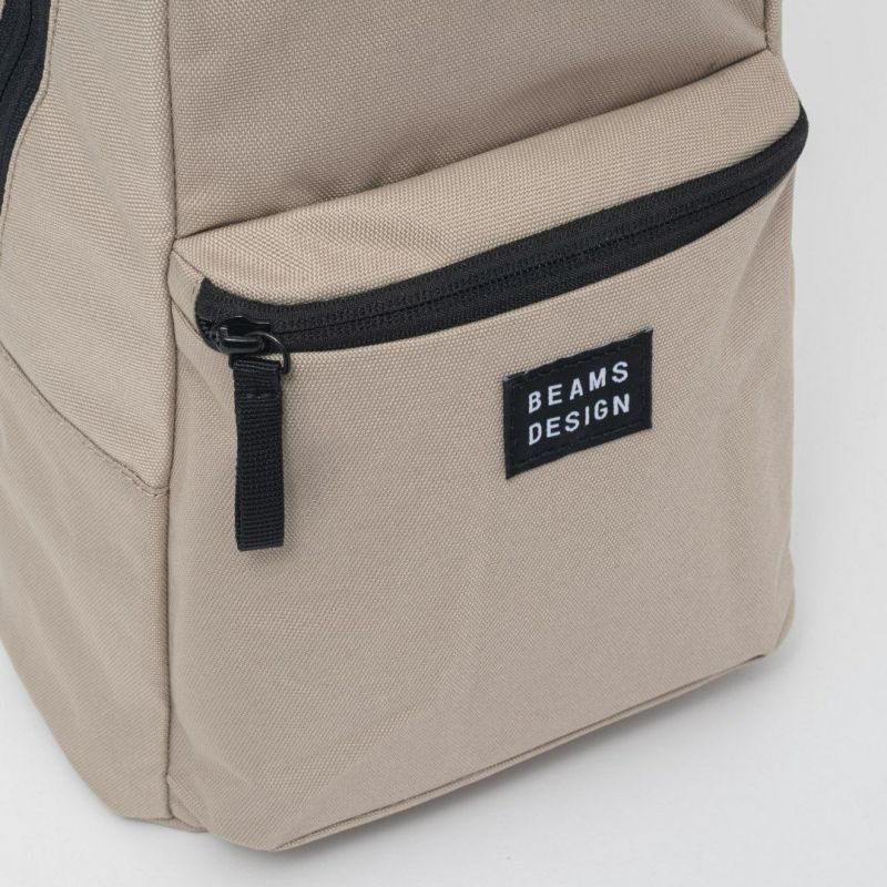 BEAMS DESIGN Every One 縦型ボディバッグ ベージュ
