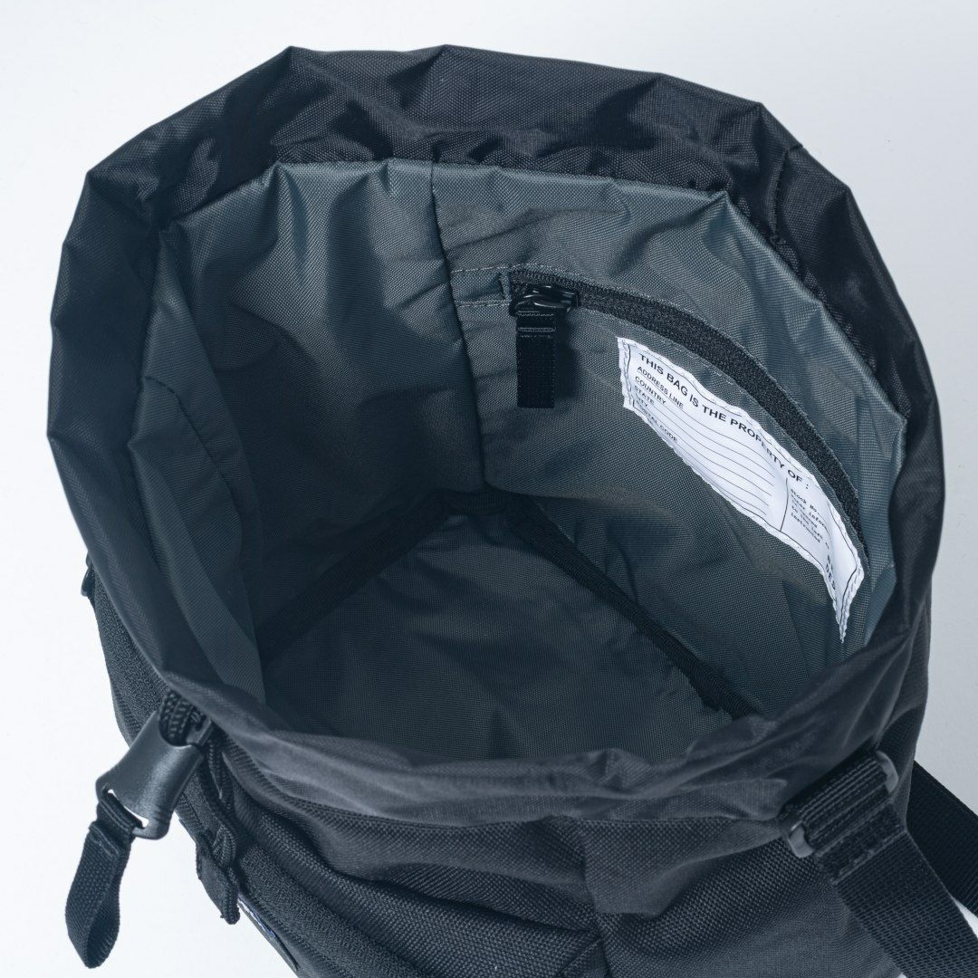 BEAMS DESIGN Every One 巾着型ショルダーバッグ ブラック