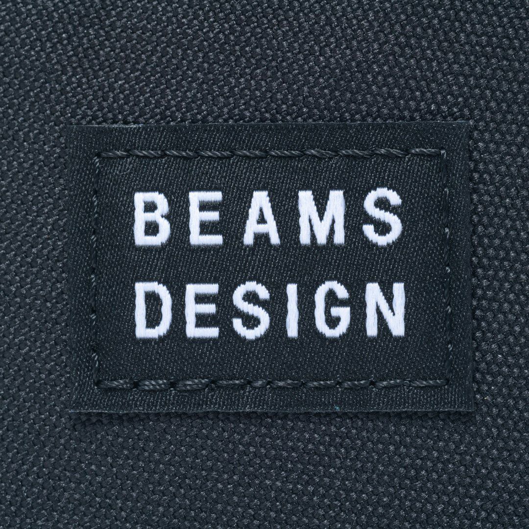 BEAMS DESIGN Every One 巾着型ショルダーバッグ ブラック
