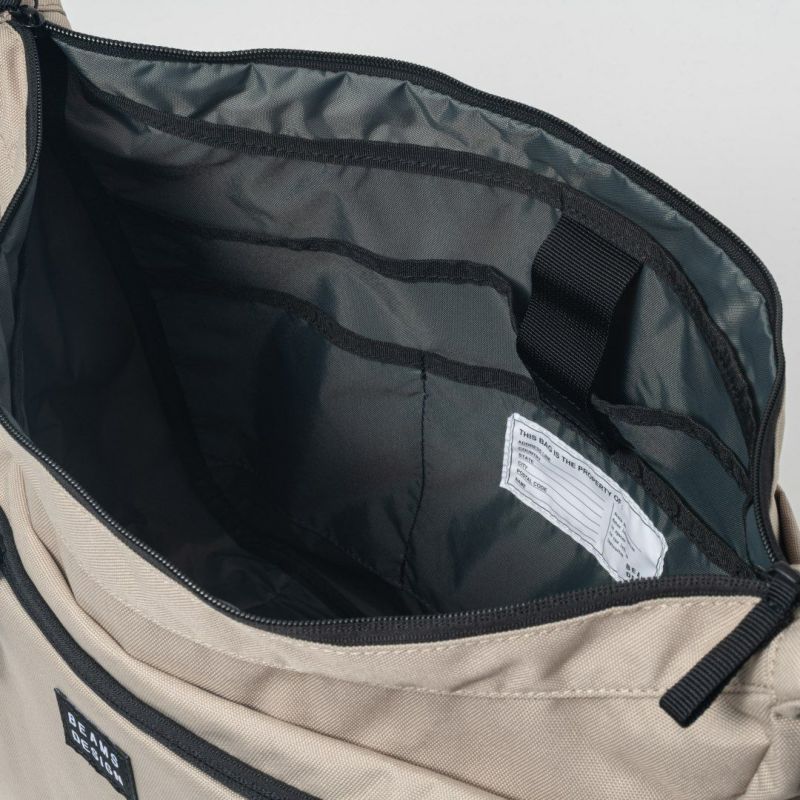 BEAMS DESIGN Every One ショルダーバッグ ベージュ