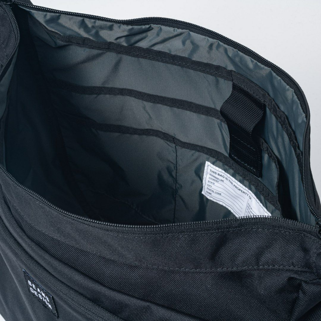 BEAMS DESIGN Every One ショルダーバッグ ブラック