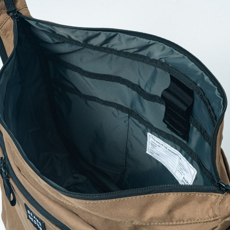 BEAMS DESIGN Every One ショルダーバッグ ブラウン