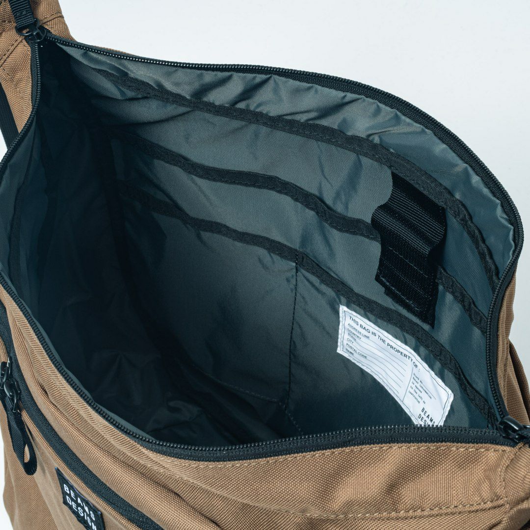 BEAMS DESIGN Every One ショルダーバッグ ブラウン