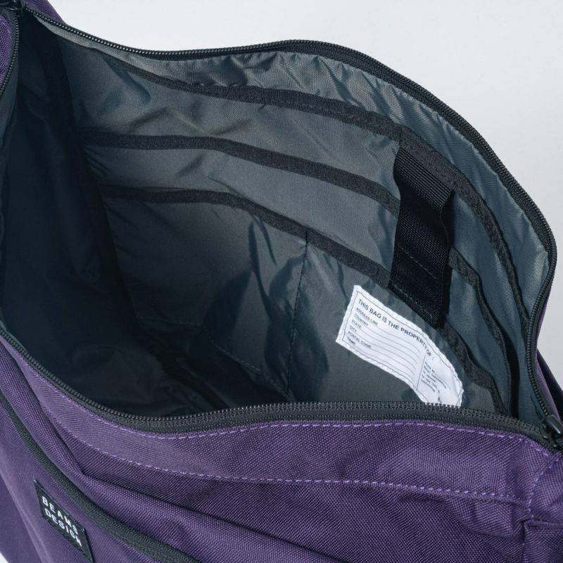 BEAMS DESIGN Every One ショルダーバッグ パープル