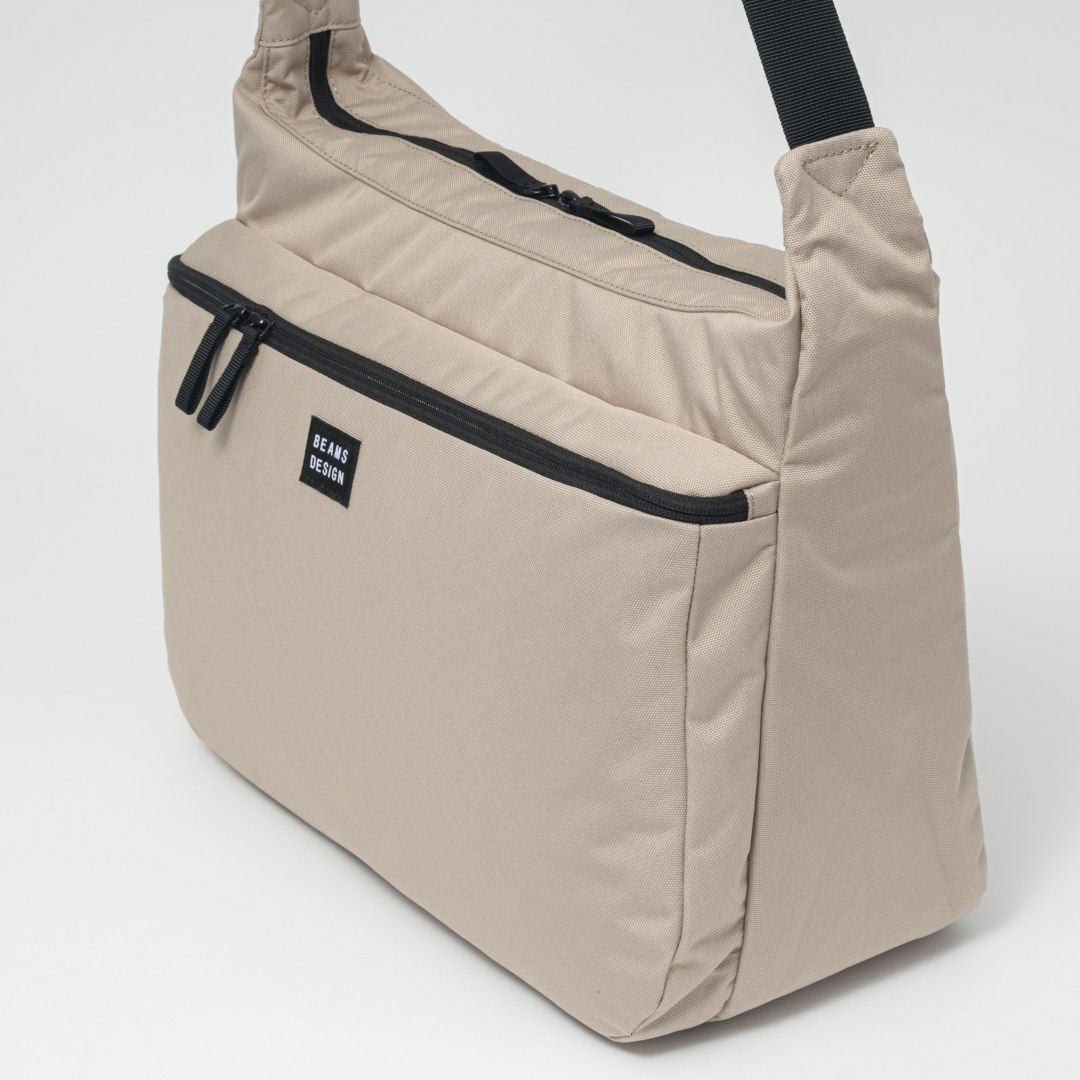BEAMS DESIGN Every One ショルダーバッグ ベージュ