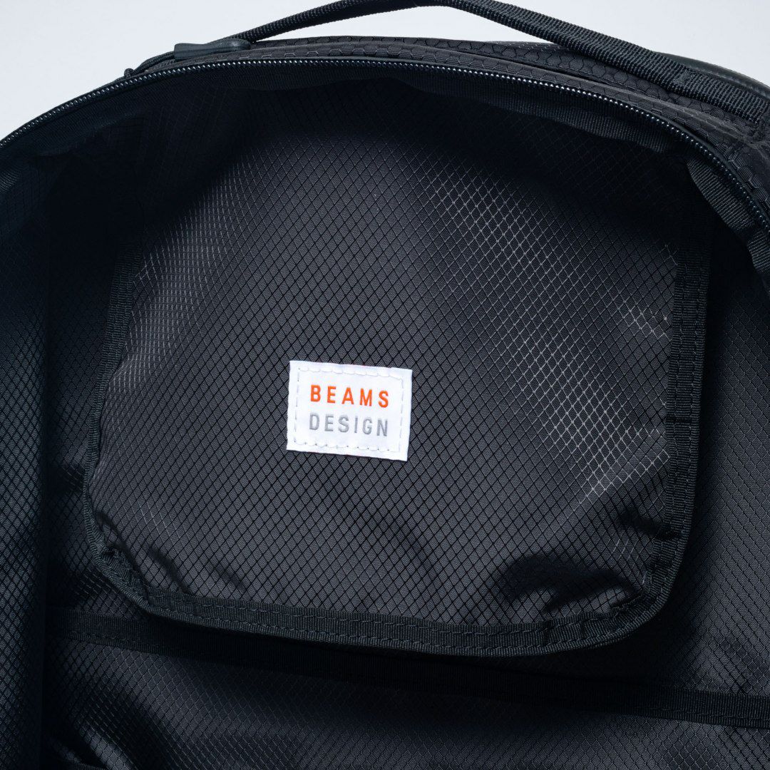 BEAMS DESIGN Waterproof バックパック(L) ブラック