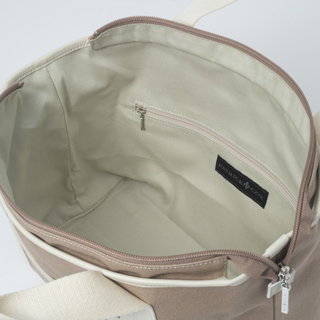 PATRICK COXピクニック トート ベージュ