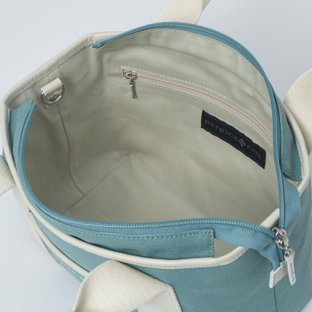 PATRICK COXピクニック 2WAYハンド ブルー