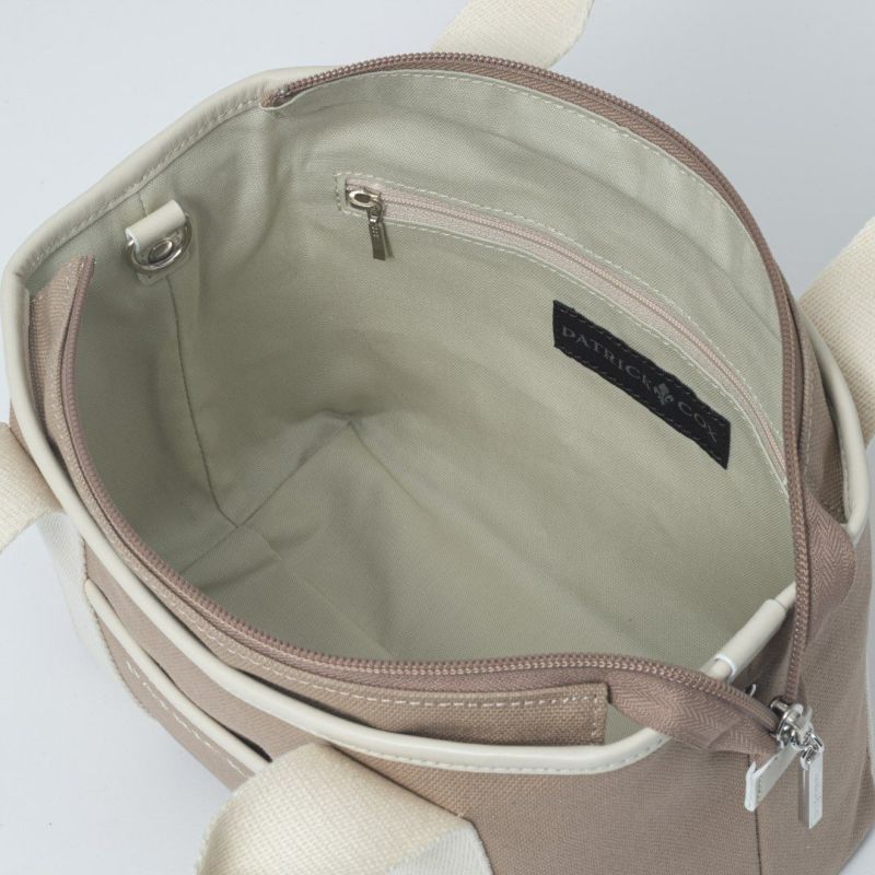 PATRICK COXピクニック 2WAYハンド ベージュ