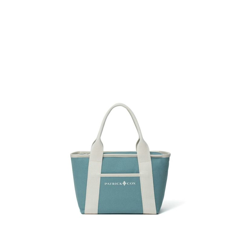 PATRICK COXピクニック 2WAYハンド ブルー