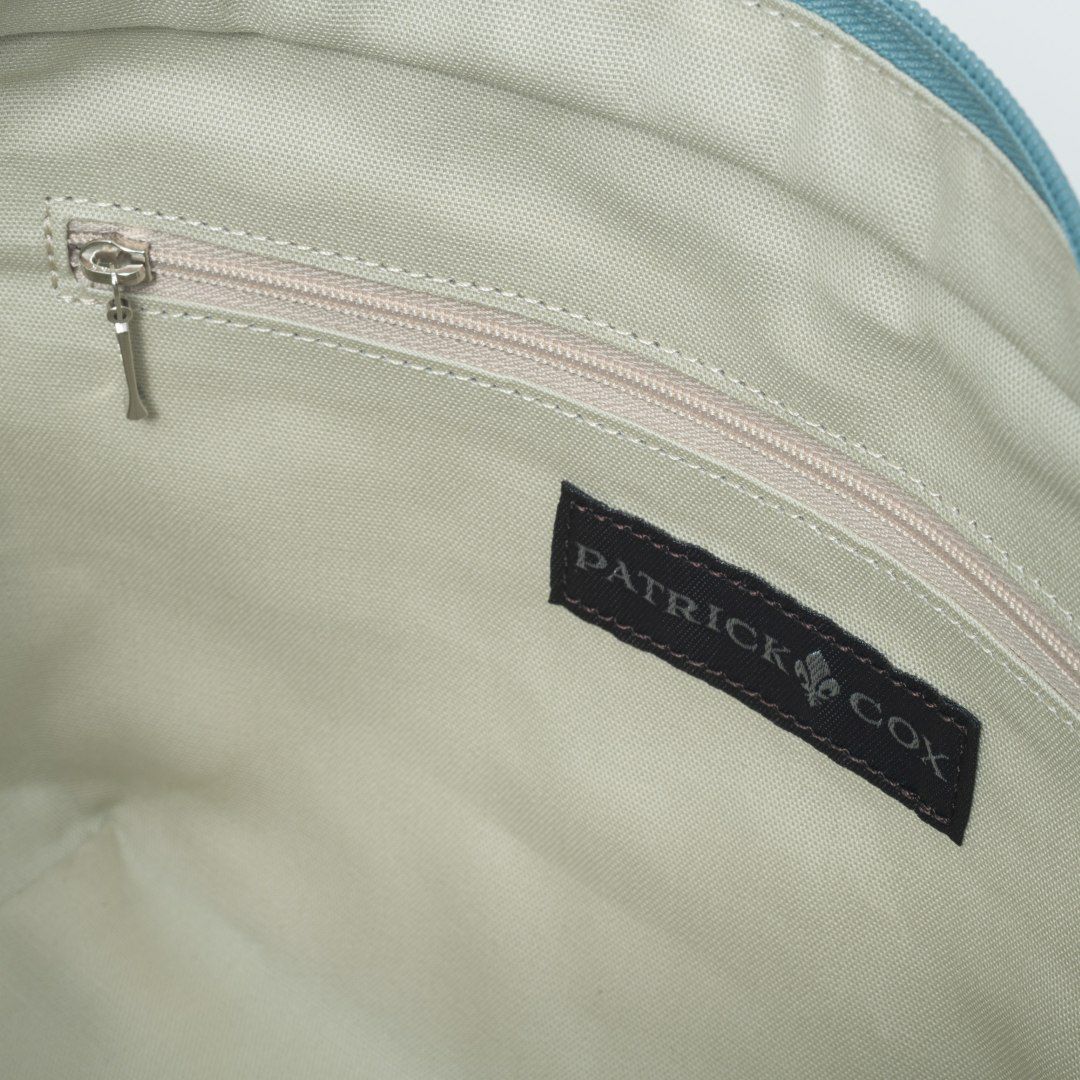 PATRICK COXピクニック 2WAYハンド ブルー