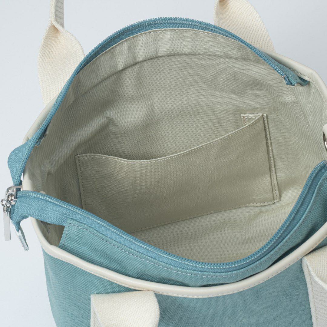 PATRICK COXピクニック 2WAYハンド ブルー