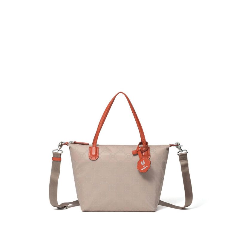 U by ungaroカメリア 2WAYトート オレンジ