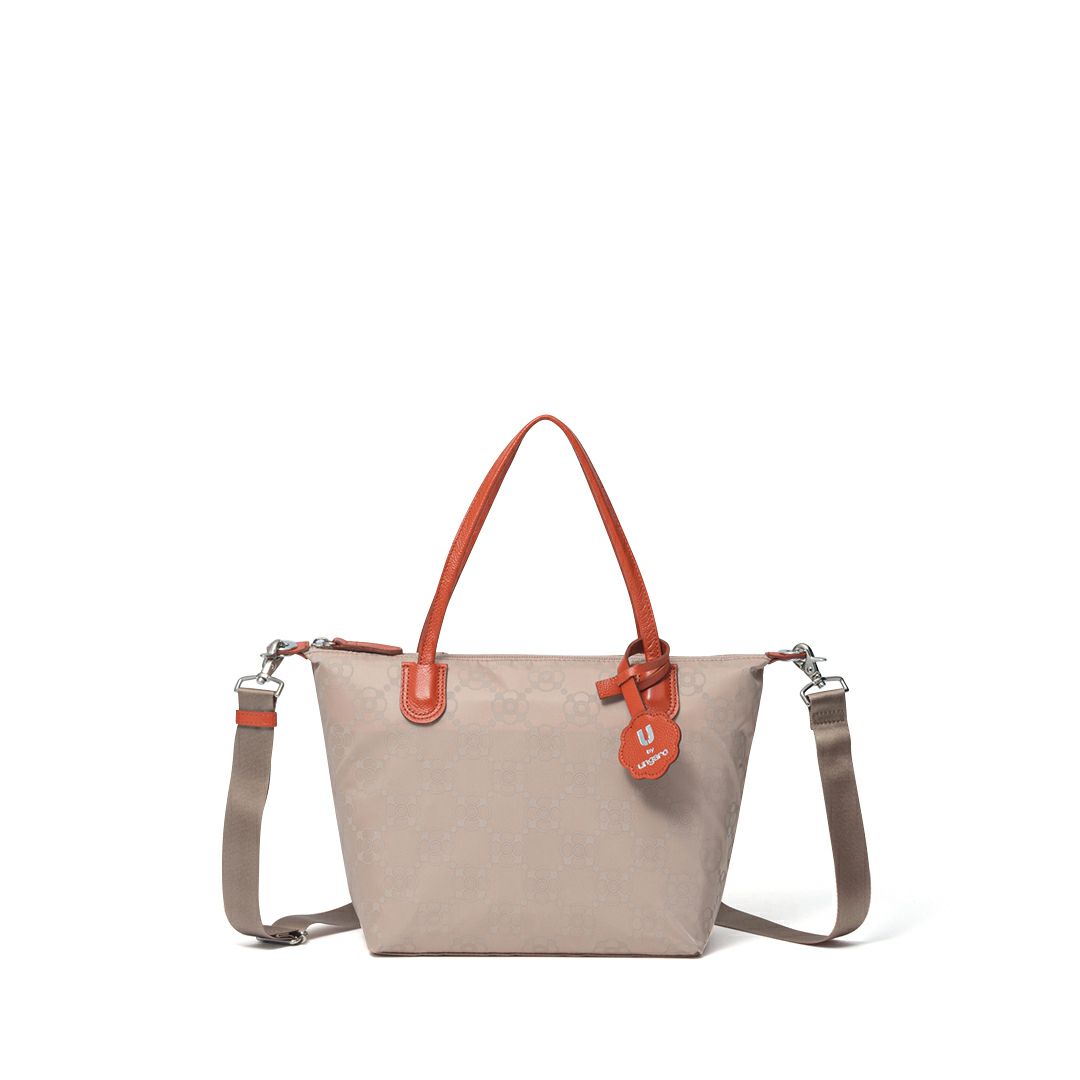 U by ungaroカメリア 2WAYトート オレンジ