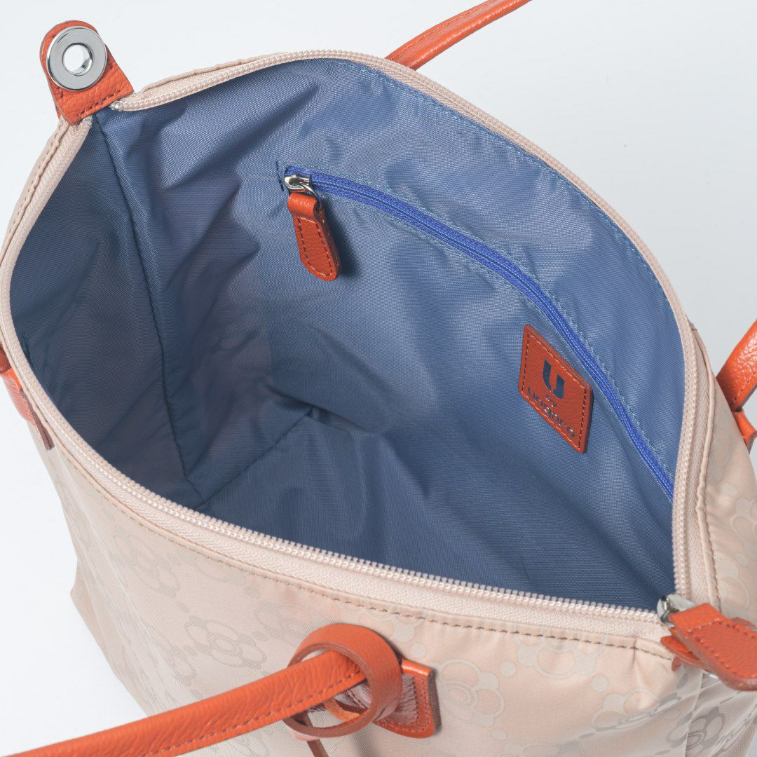 U by ungaroカメリア 2WAYトート オレンジ