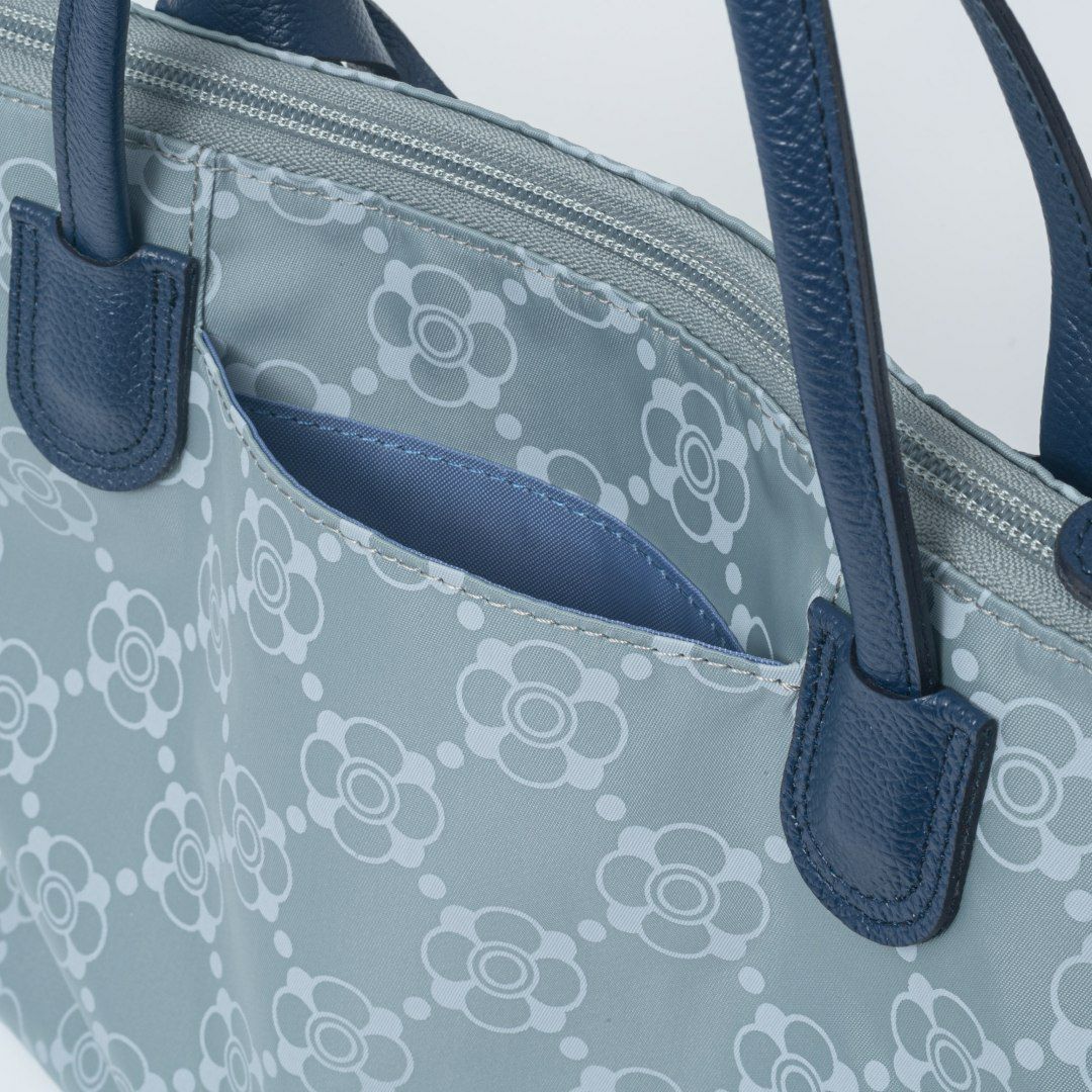 U by ungaroカメリア 2WAYトート ネイビー