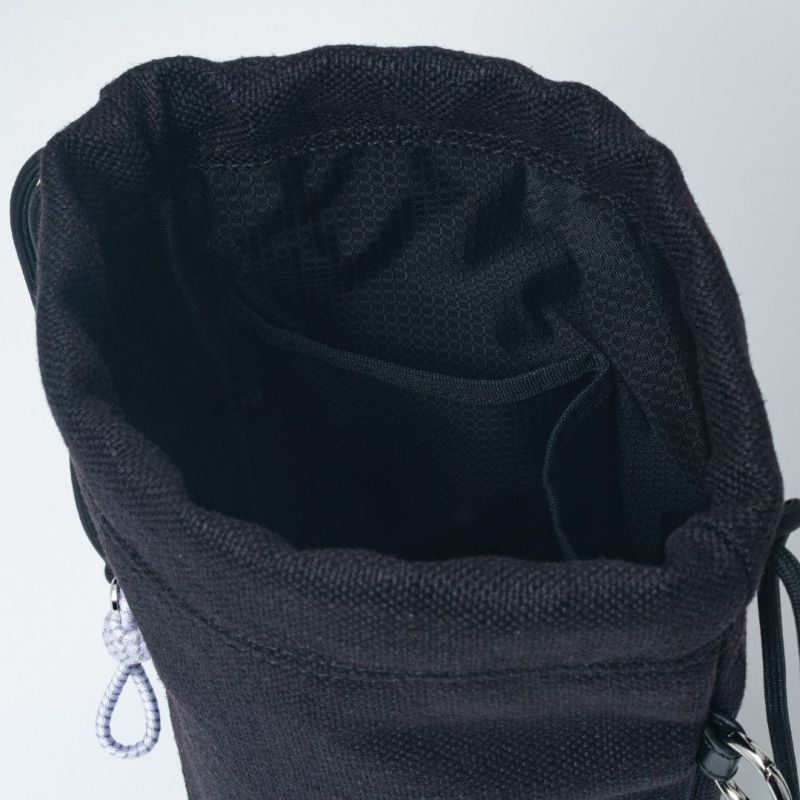 MANIUNO NOVATEX 巾着 ブラックB