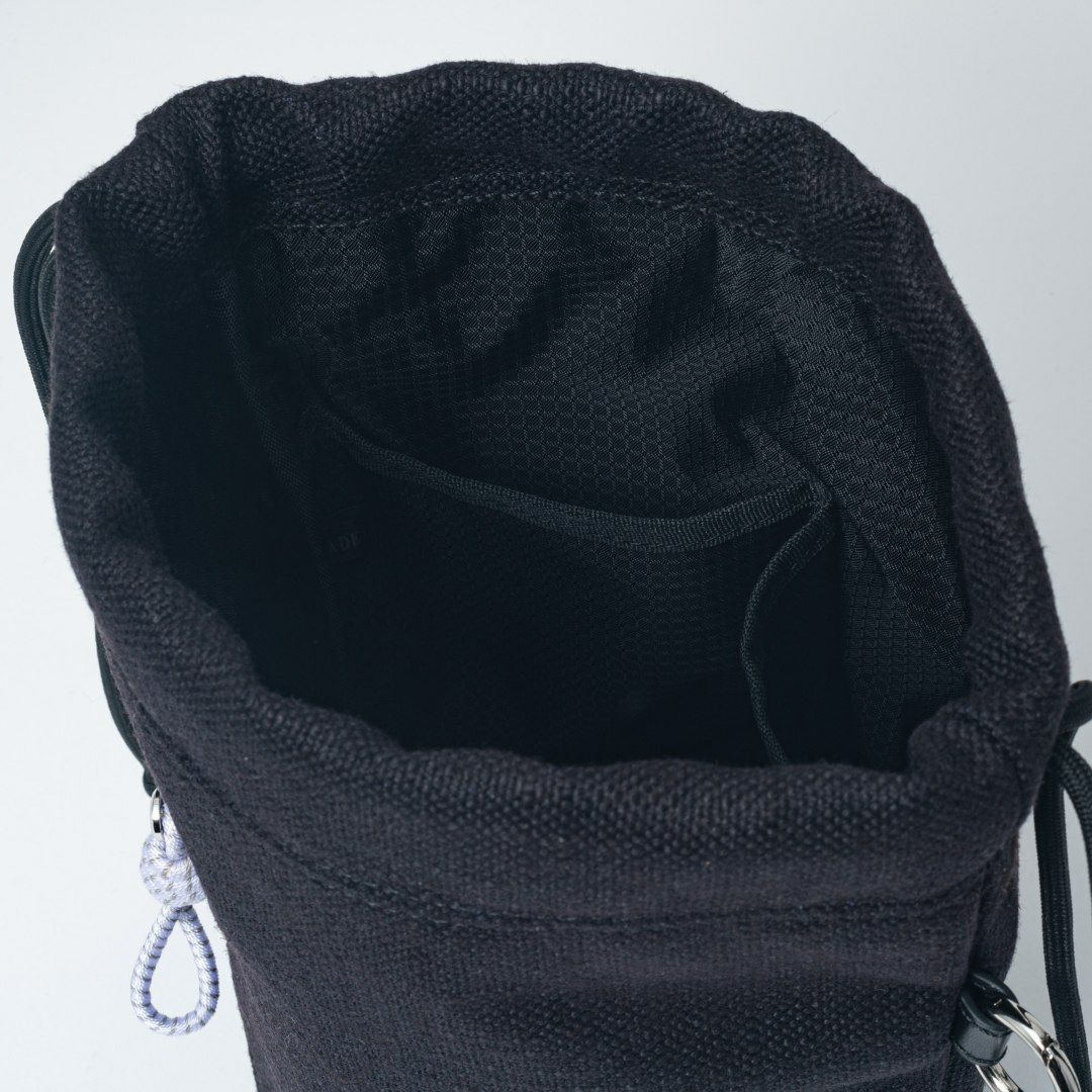 MANIUNO NOVATEX 巾着 ブラックB