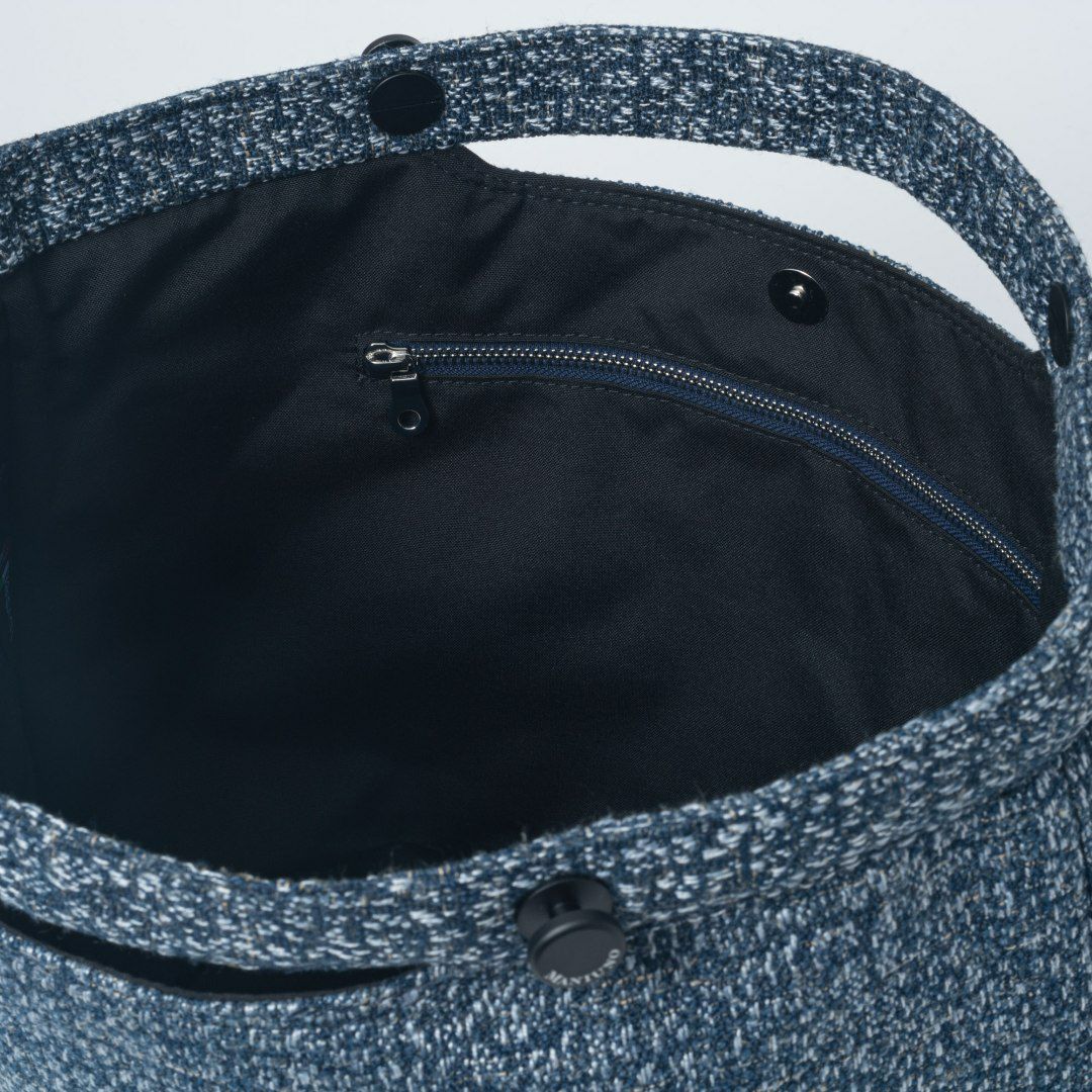 MANIUNO NOVATEX トートバッグ(L) ネイビー