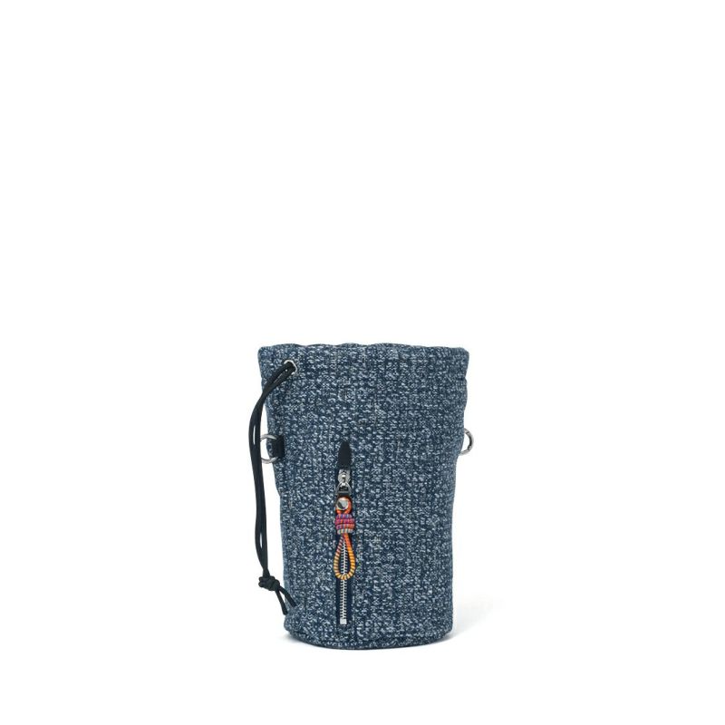 MANIUNO NOVATEX 巾着 ネイビー