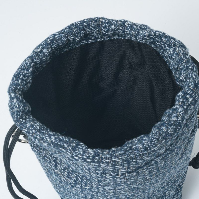 MANIUNO NOVATEX 巾着 ネイビー