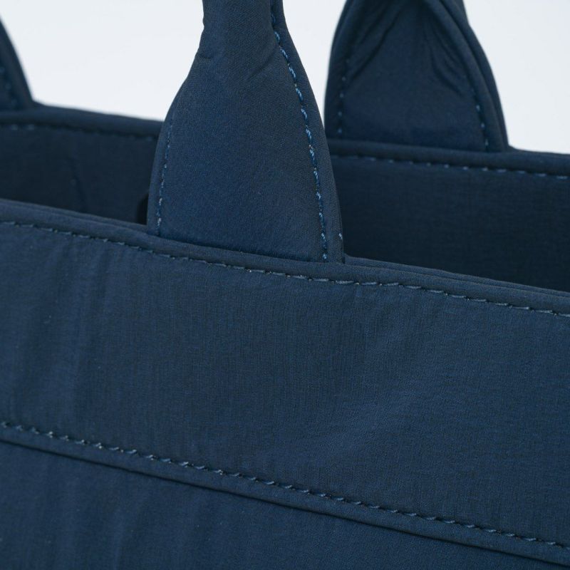 MANIUNO KAJIF スクエアミニトート(M) ネイビー