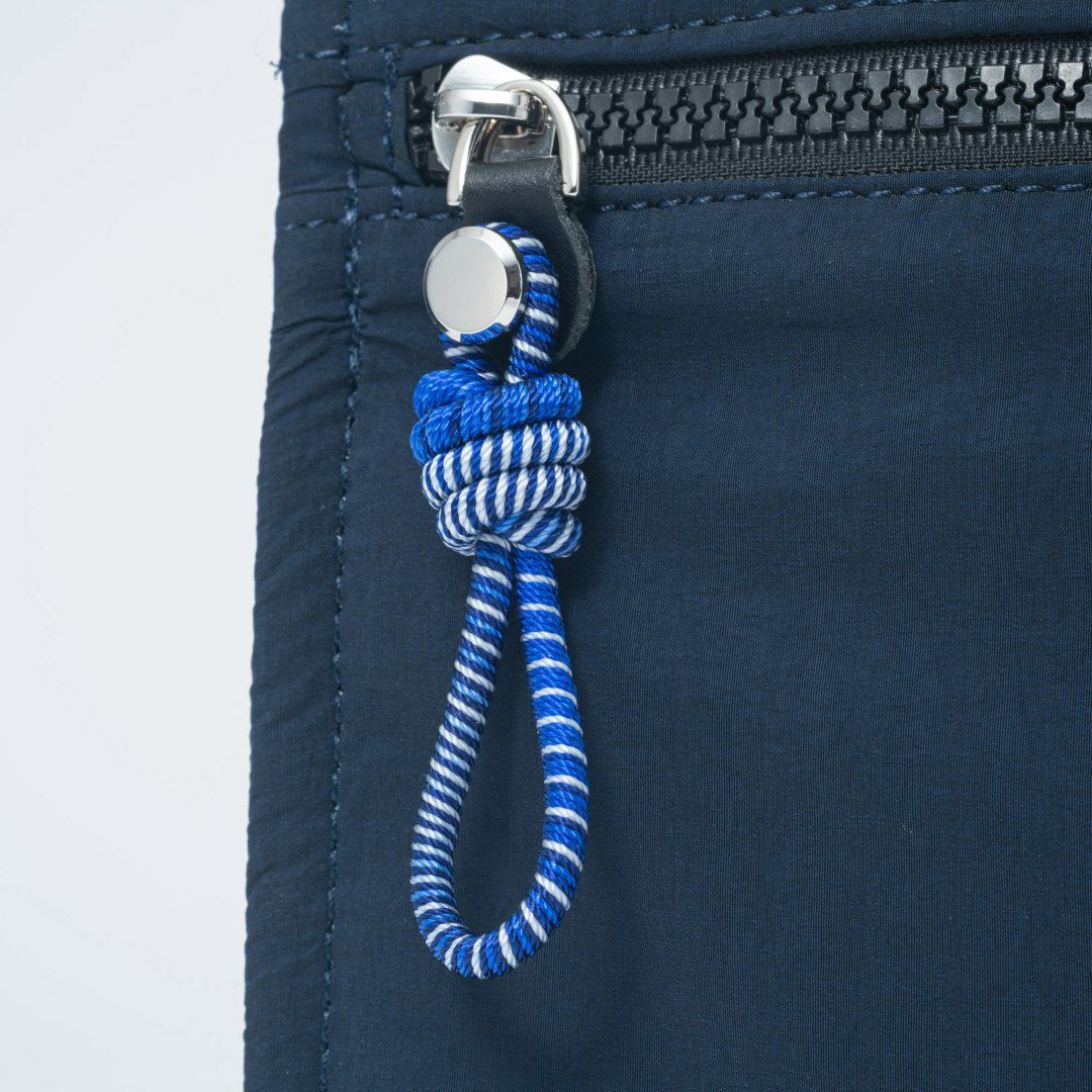 MANIUNO KAJIF スクエアミニトート(M) ネイビー