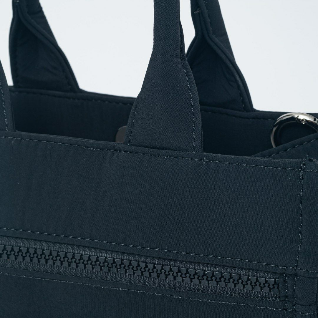 MANIUNO KAJIF スクエアミニトート(S) ブラック