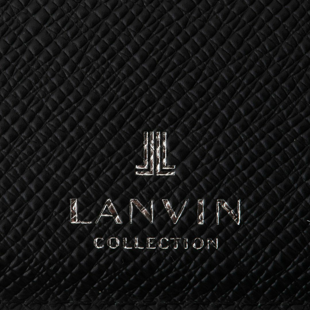  LANVIN COLLECTION RHEIN ラウンドファスナー折り財布 グリーン