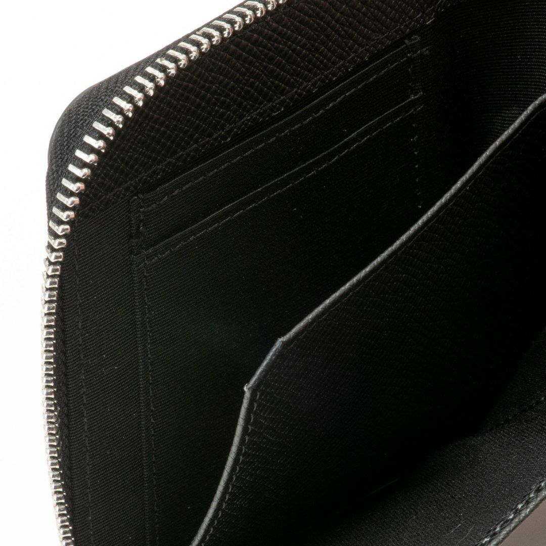  LANVIN COLLECTION RHEIN ラウンドファスナー折り財布 グリーン