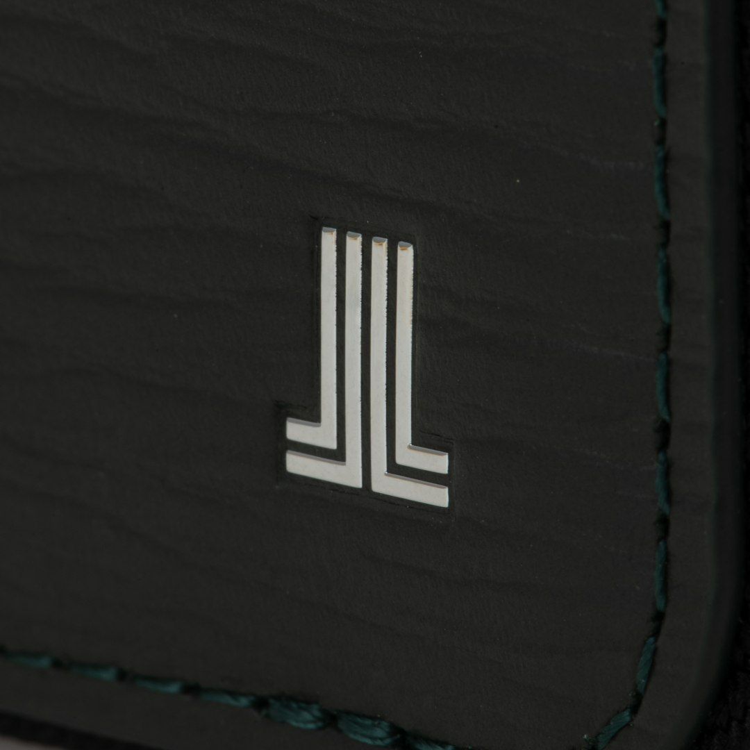  LANVIN COLLECTION RHEIN ラウンドファスナー折り財布 グリーン