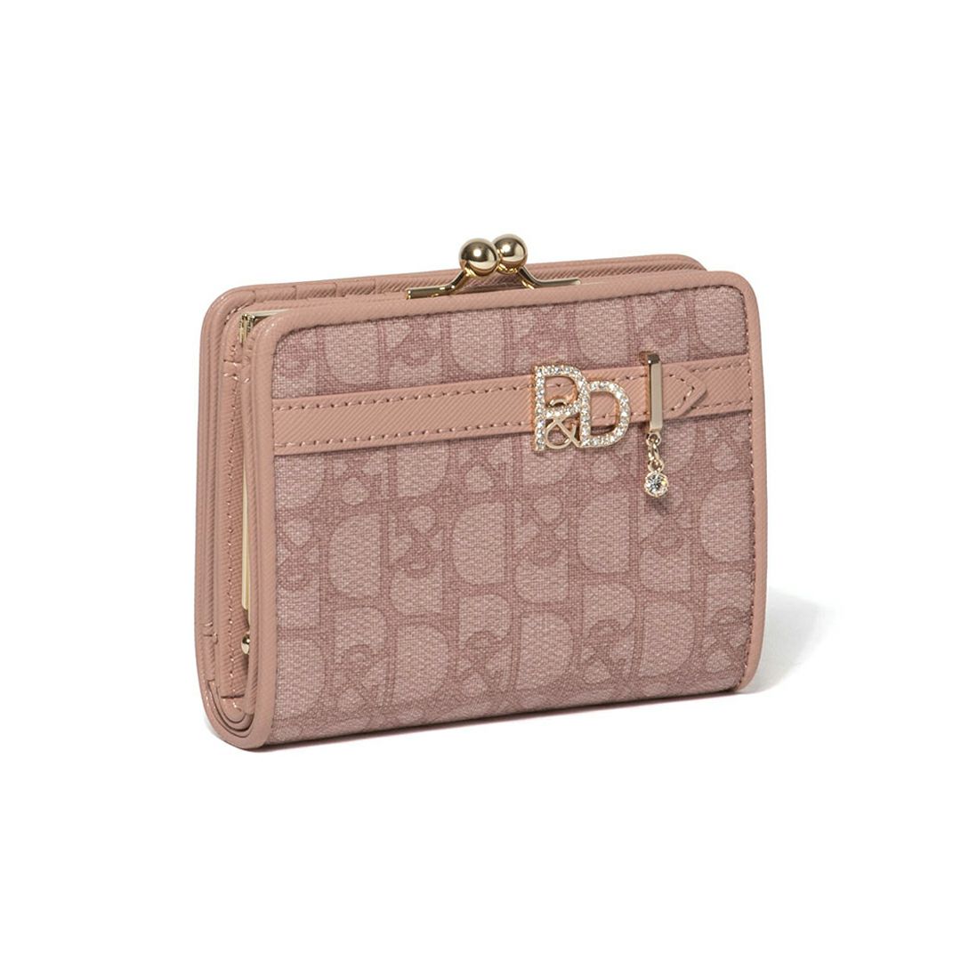 PINKY&DIANNEパドロック 口金折り財布 ピンク