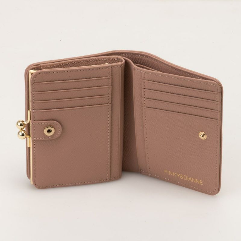 PINKY&DIANNEパドロック 口金折り財布 ピンク