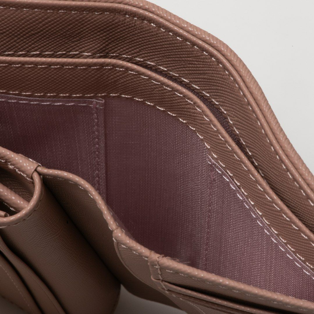 PINKY&DIANNEパドロック 口金折り財布 ピンク