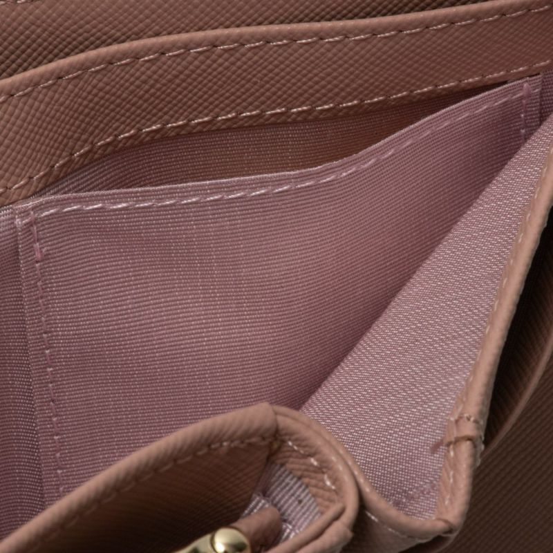 PINKY&DIANNEパドロック 口金折り財布 ピンク