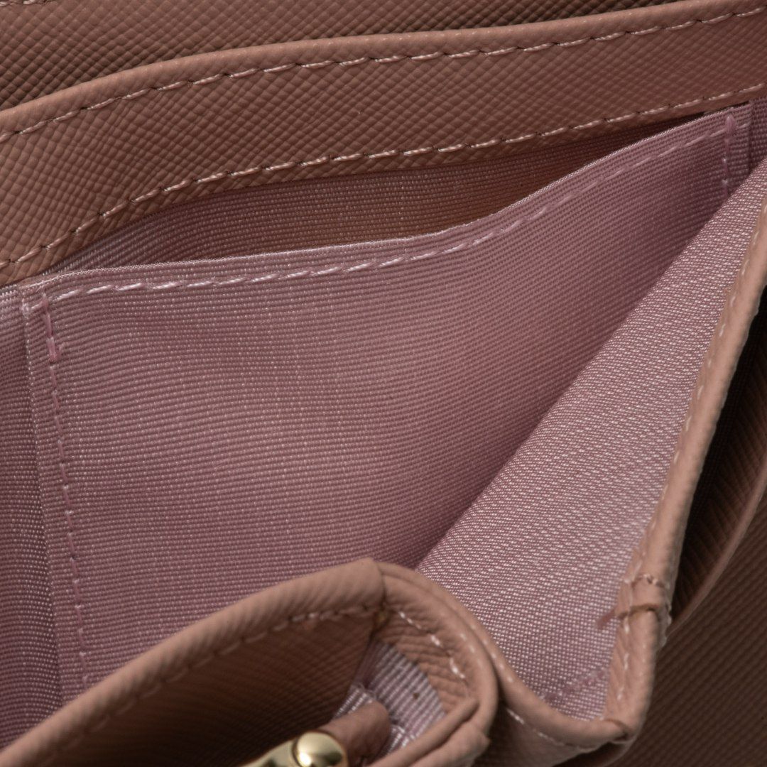 PINKY&DIANNEパドロック 口金折り財布 ピンク