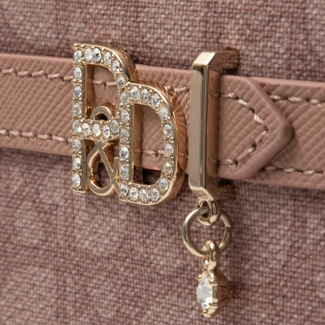 PINKY&DIANNEパドロック 口金折り財布 ピンク