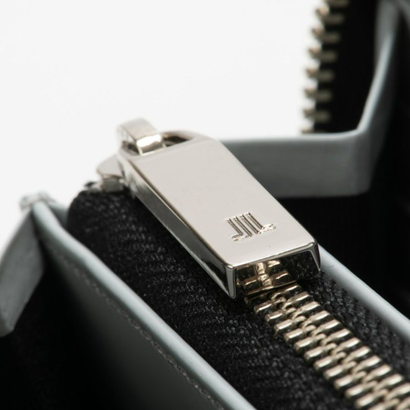 LANVIN COLLECTIONFLOWER PRINT ラウンドファスナー長財布 ブラック