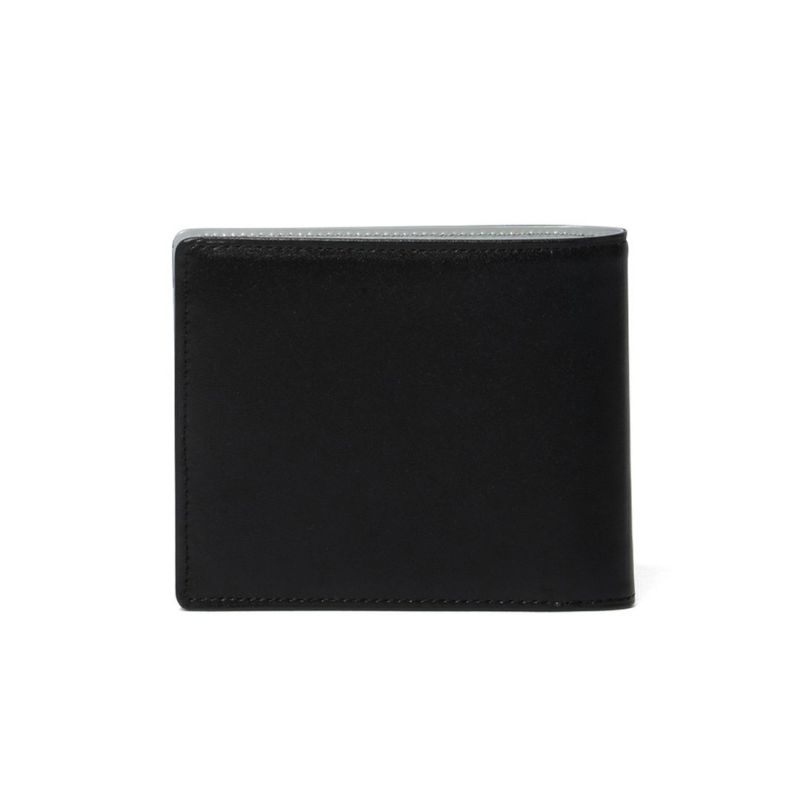 LANVIN COLLECTIONFLOWER PRINT 二つ折り財布 ブラック