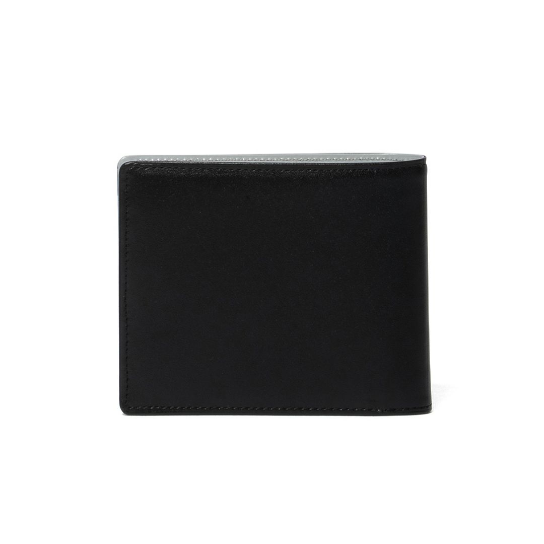 LANVIN COLLECTIONFLOWER PRINT 二つ折り財布 ブラック