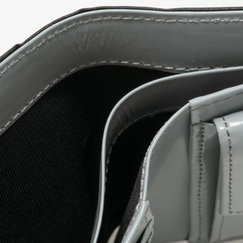 LANVIN COLLECTIONFLOWER PRINT 二つ折り財布 ブラック