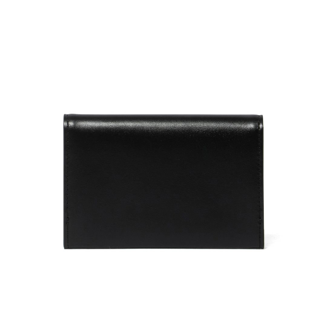 LANVIN COLLECTIONFLOWER PRINT 名刺入れ ブラック