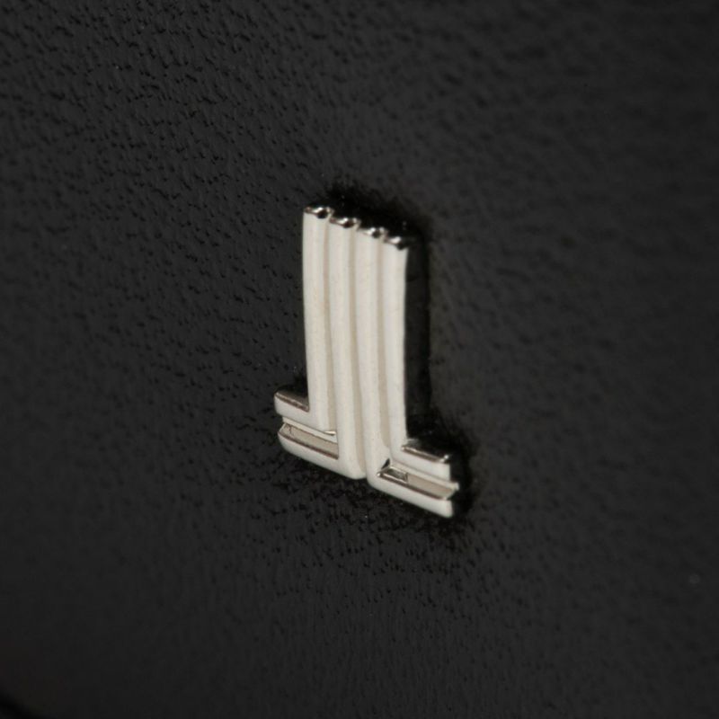 LANVIN COLLECTIONFLOWER PRINT 名刺入れ ブラック