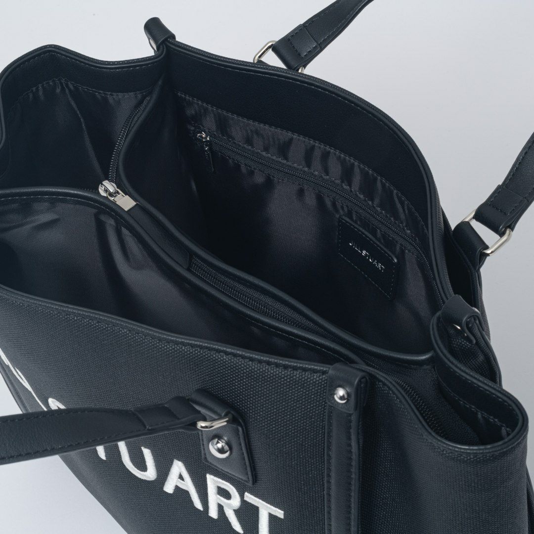 JILL STUART パネル トート ブラック