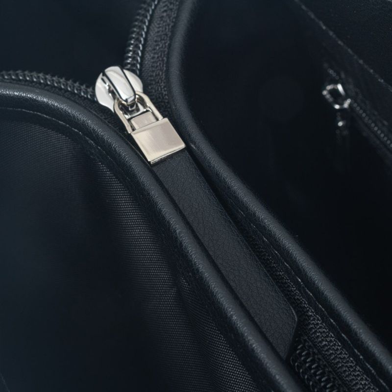 JILL STUART パネル トート ホワイト×ブラック