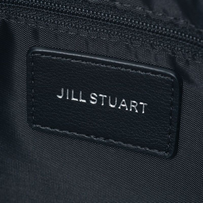 JILL STUART パネル トート ホワイト×ブラック