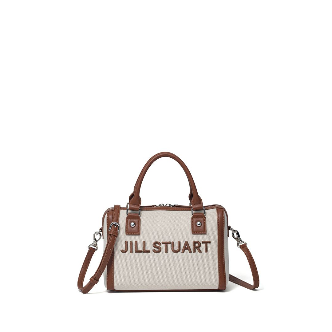 JILL STUART パネル 2WAYボストン キャメル